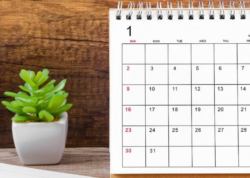 Calendario semanas 2023