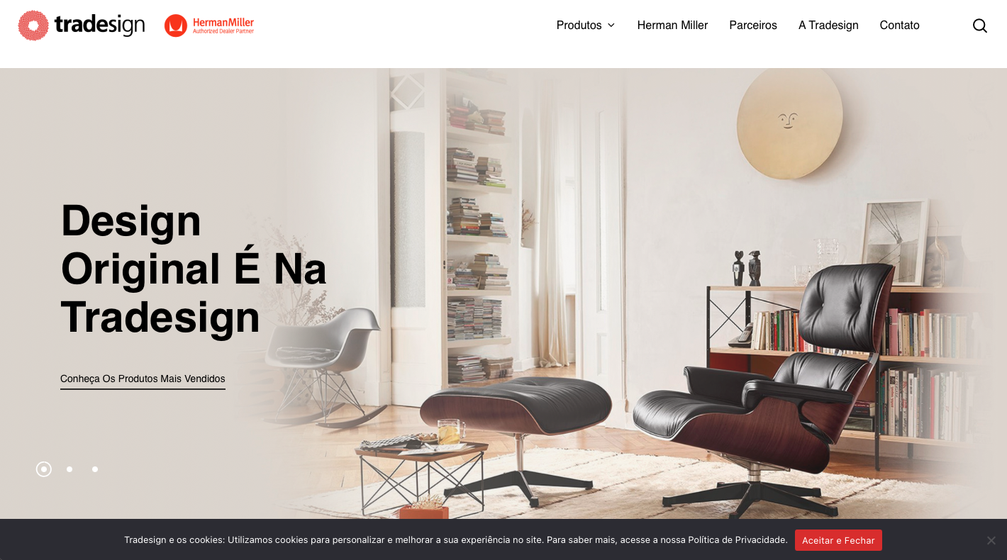 svg+xml;charset=utf em Site Wordpress Otimizado para SEO Site Tradesign Herman Miller
