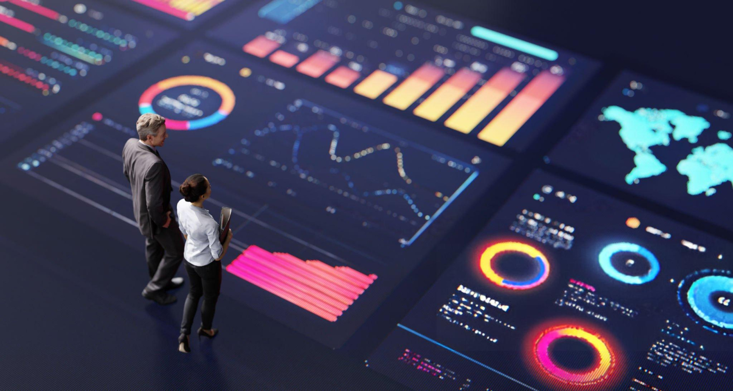 dashboard marketingb2b em Marketing B2B Data On Target Dashboard Dados B2B